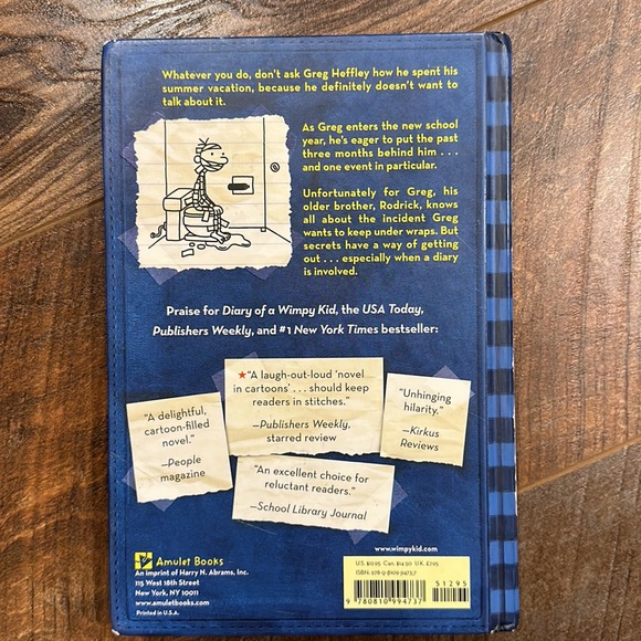 Diary of a Wimpy Kid: Roderick Rules. Book #2 in series. - Picture 2 of 4